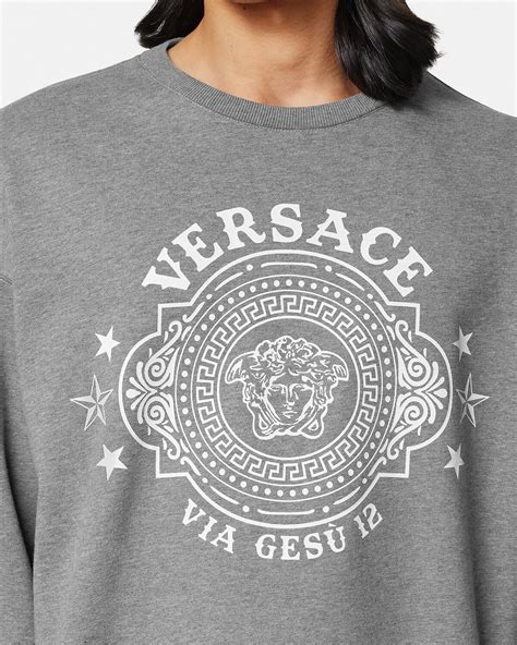 vintage versace medusa sudadera